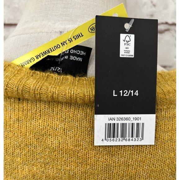 ESMARA Womens Color Block Relaxed Fit Tunic Sweater Size Large  12/14 NEW - Picture 4 of 4